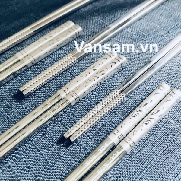 Bộ 10 đôi đũa inox 304 Hàn Quốc cao cấp - Công ty cổ phần Vân Sam