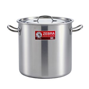 Nồi inox 304 thân cao Zebra 32cm*32cm - Sản xuất tại Thái Lan