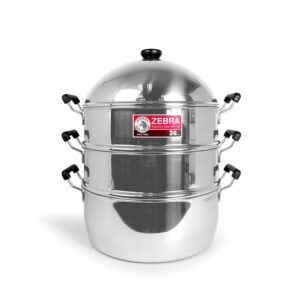 Bộ nồi xửng hấp 3 tầng inox 304 Zebra 40cm