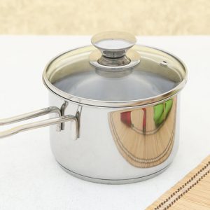 Nồi tay cầm 3 đáy inox Fivestar 12cm