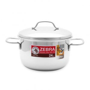 Nồi 3 đáy inox 304 Zebra Extreme 24cm 6.2 lít