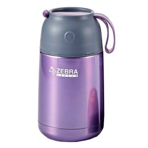 Camen giữ nhiệt inox 304 Zebra Thái Lan 650ml màu tím