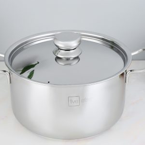 Nồi 3 đáy inox Fivestar 24cm nắp inox