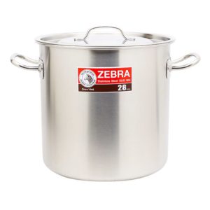 Nồi inox 304 thân cao Zebra 28cm*28cm - Sản xuất tại Thái Lan