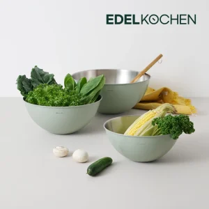 Thố inox 304 Edelkochen Hàn Quốc 20cm màu green