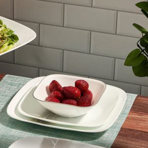 Tô vuông Corelle Winter Frost White 2332-N-LP - Made in USA