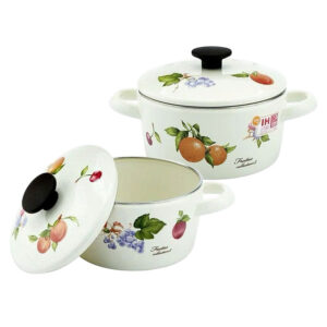 Bộ nồi tráng men Fujihoro Nhật Bản FRV-1618W